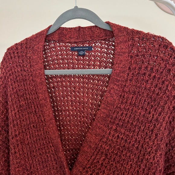 Cozy American Eagle Button Up Cardi - Picture 3 of 3